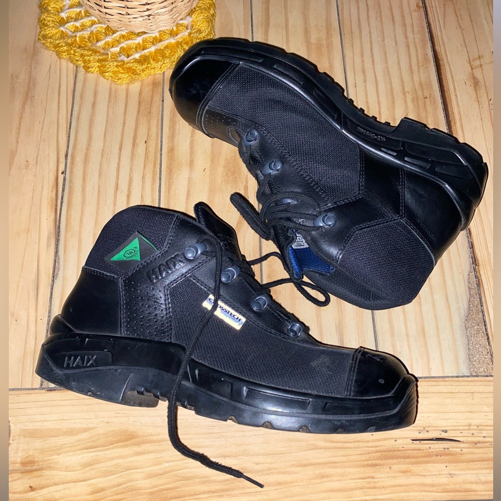 Haix AirPower R7 CROSSTECH Steel Toe Leather EMS Firefighter Boots